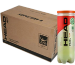 Carton de 24 tubes de 3 balles Head Padel Team