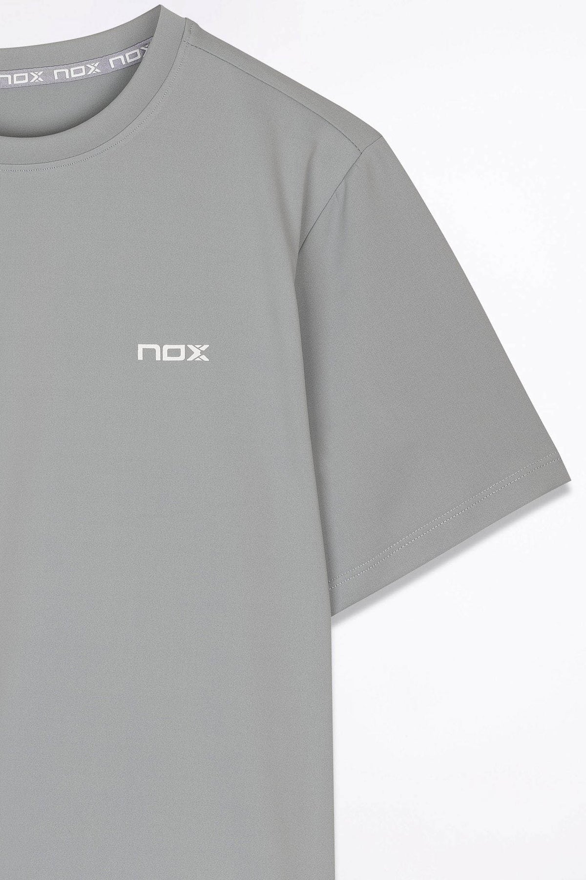 T-Shirt Team Regular Gris | Nox