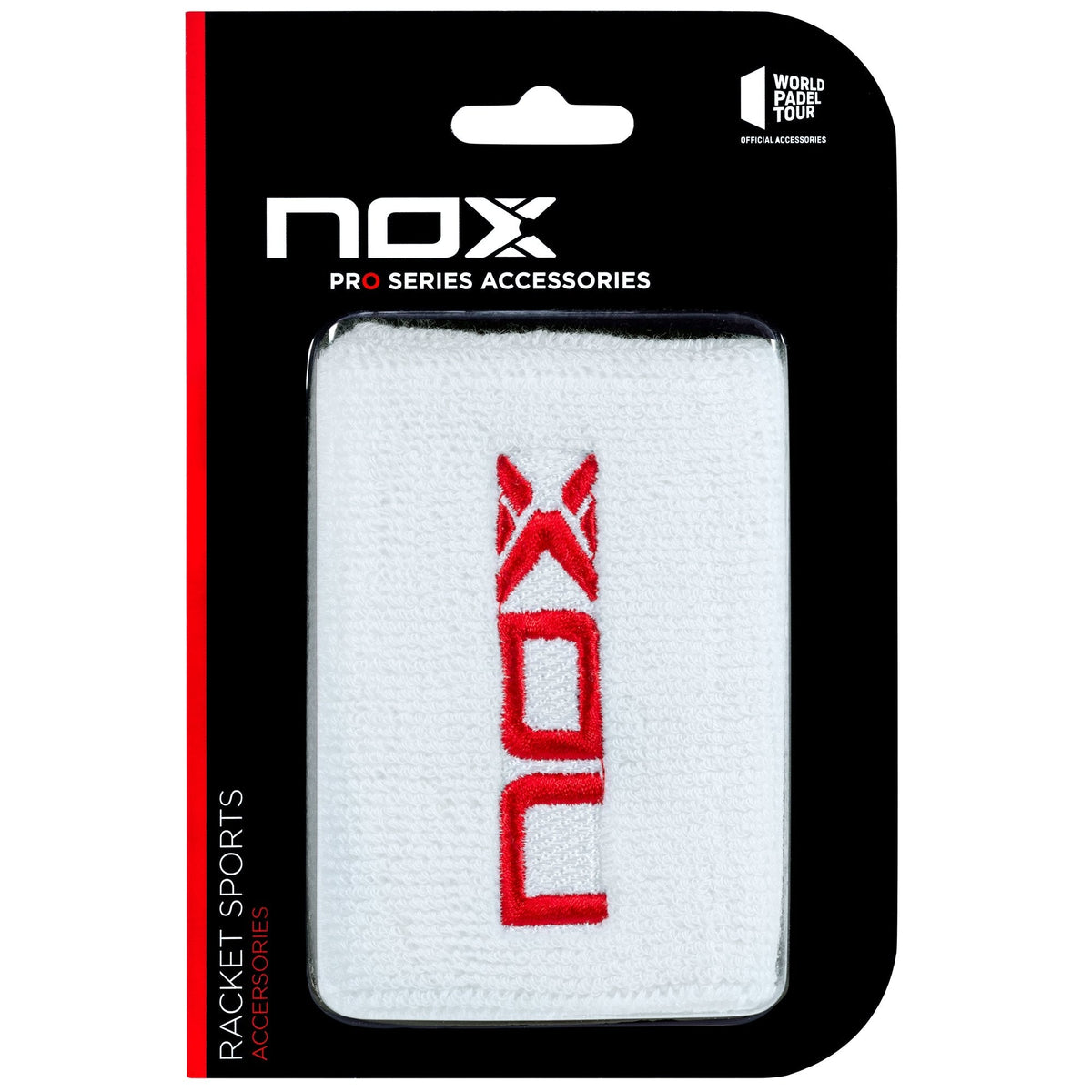 Eponges Poignées Nox Blanc/Rouge | Nox