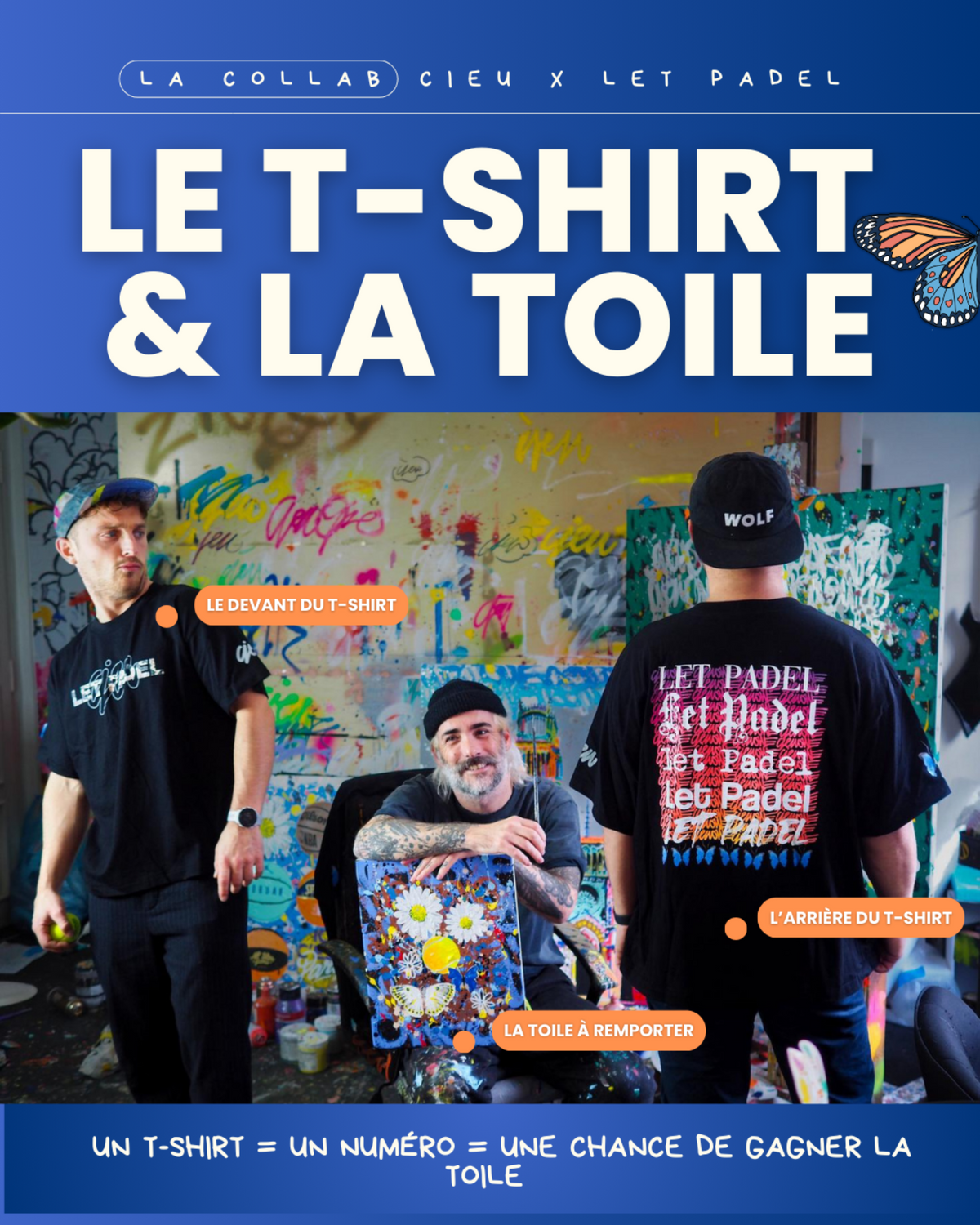 COLLAB CIEU x LET PADEL