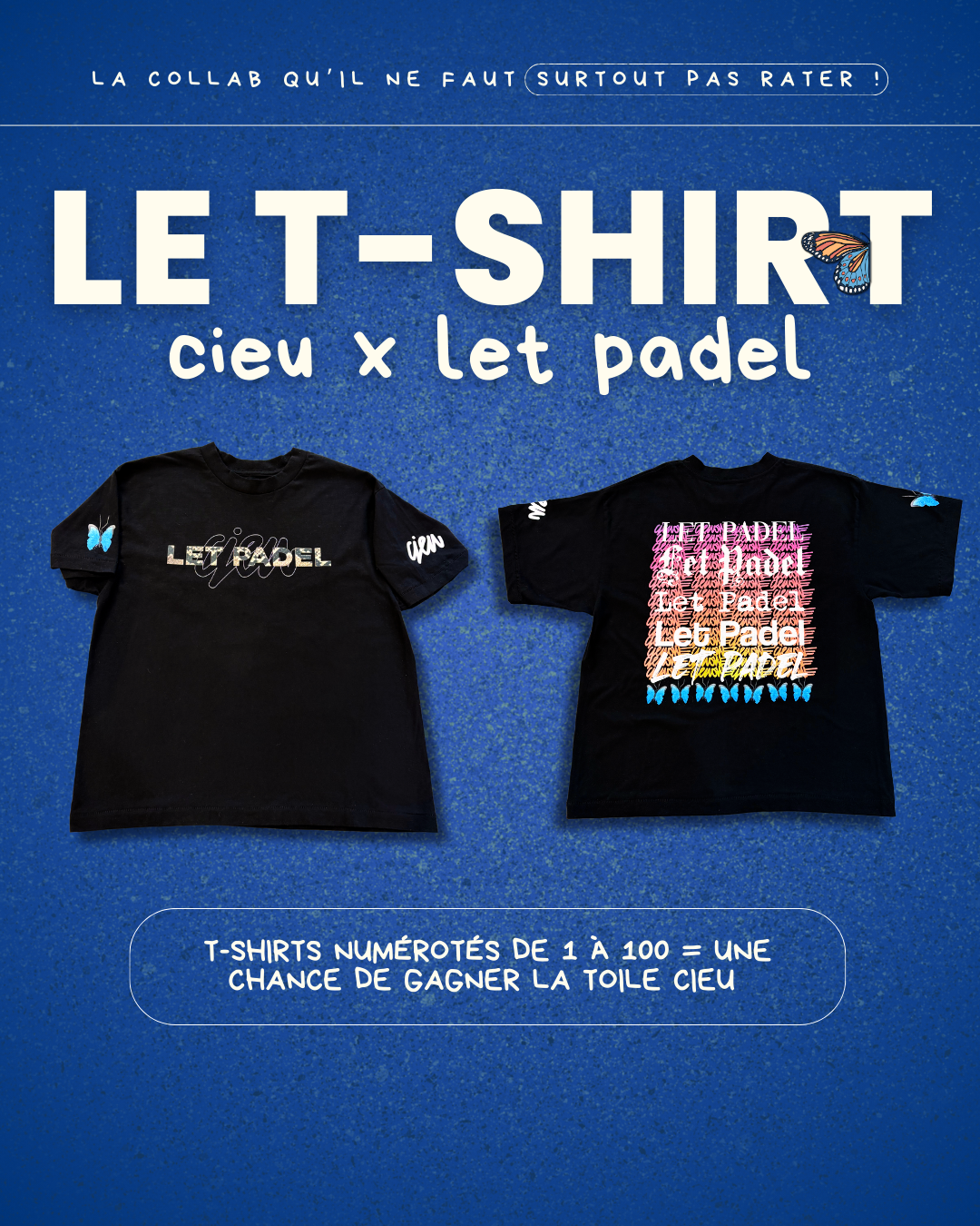 COLLAB CIEU x LET PADEL