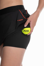 Jupe de padel Team Noire | Nox